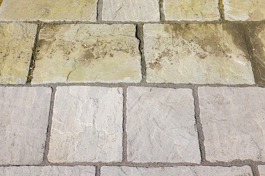 Terrassenreinigung Naturstein